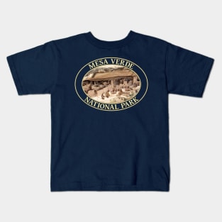 Cliff Palace at Mesa Verde National Park in Colorado Kids T-Shirt